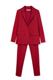 Work Pant Suits OL 2 Piece Set for Women Business interview suit set uniform